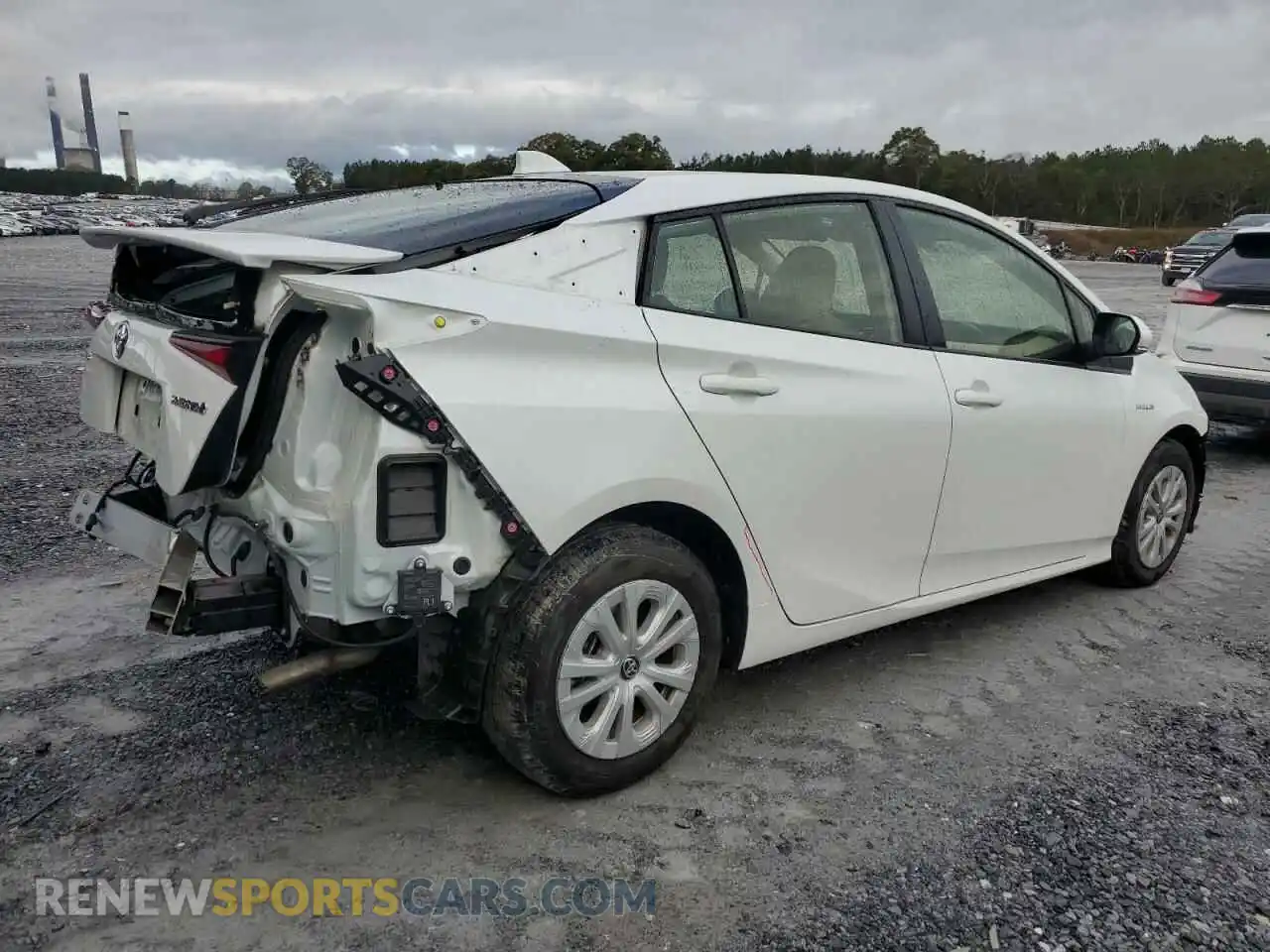 3 Photograph of a damaged car JTDKAMFU1M3130462 TOYOTA PRIUS 2021