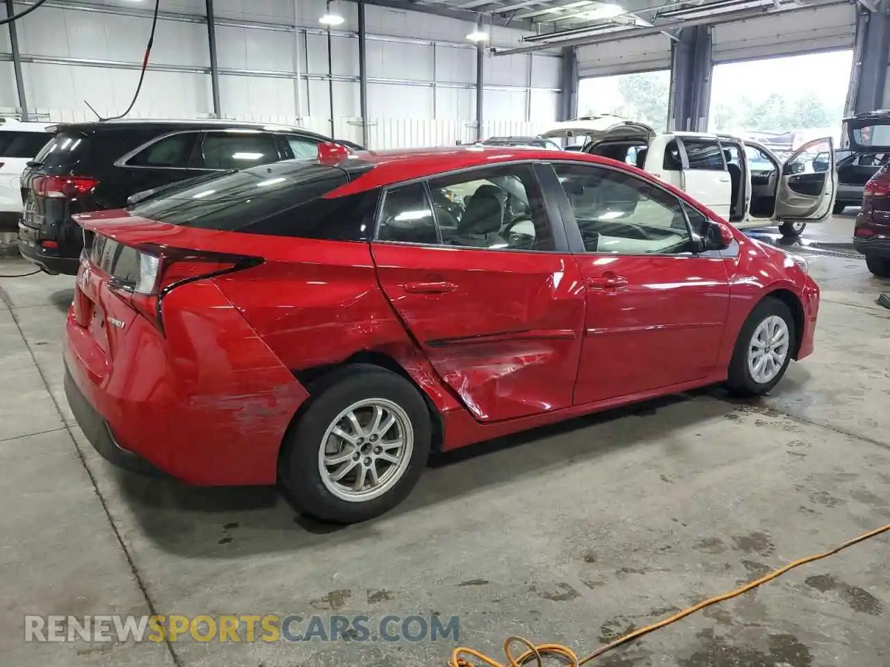 3 Photograph of a damaged car JTDKAMFU1M3131627 TOYOTA PRIUS 2021