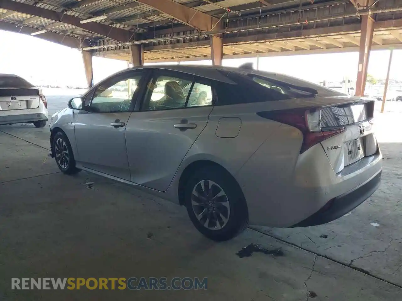 2 Photograph of a damaged car JTDKAMFU1M3134849 TOYOTA PRIUS 2021