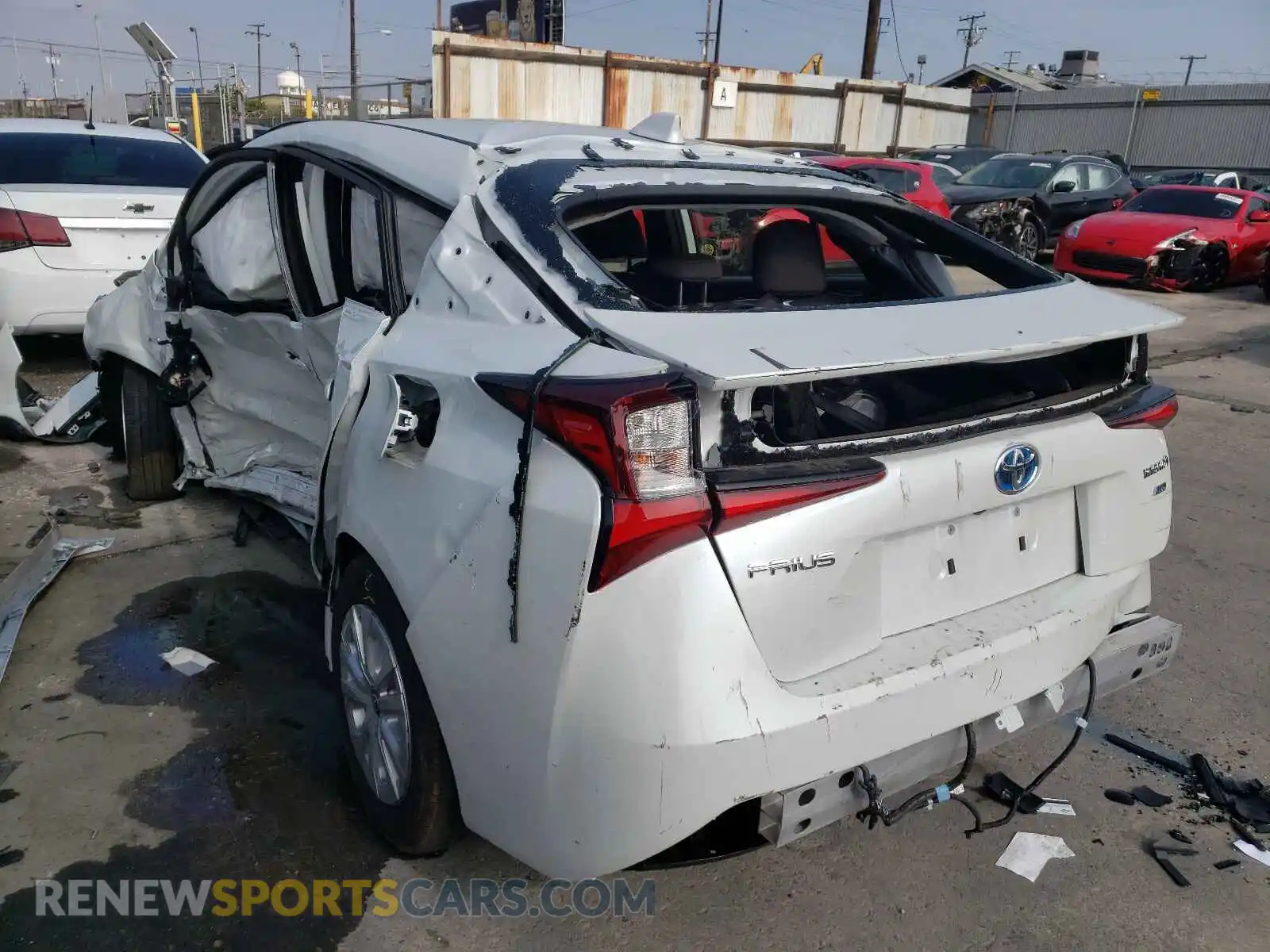 3 Photograph of a damaged car JTDKAMFU1M3139646 TOYOTA PRIUS 2021