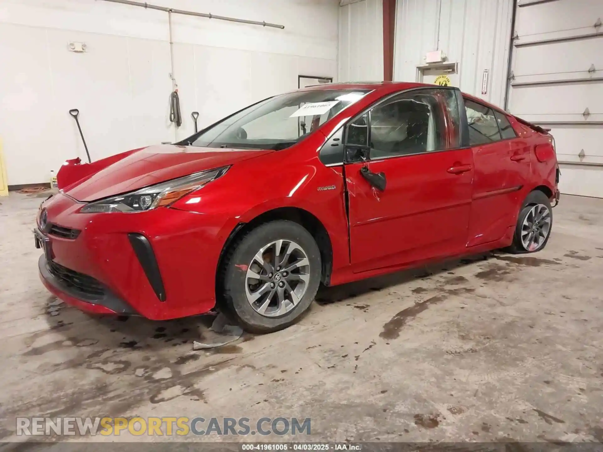 2 Photograph of a damaged car JTDKAMFU1M3143311 TOYOTA PRIUS 2021