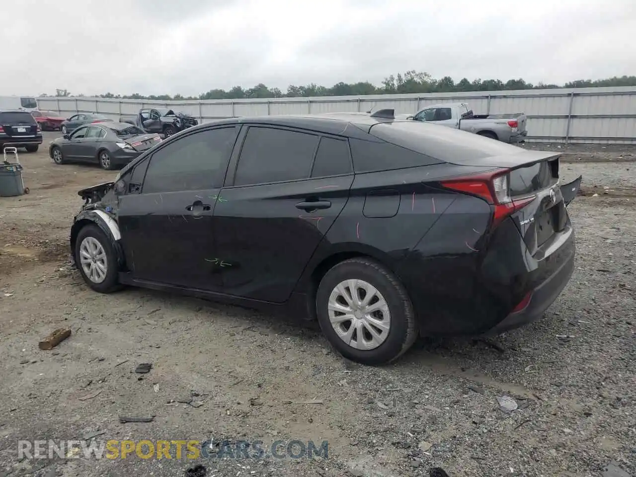 2 Photograph of a damaged car JTDKAMFU1M3143860 TOYOTA PRIUS 2021