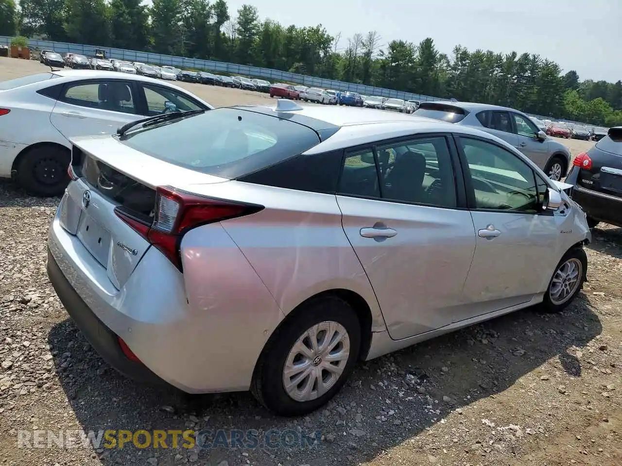3 Photograph of a damaged car JTDKAMFU1M3145818 TOYOTA PRIUS 2021