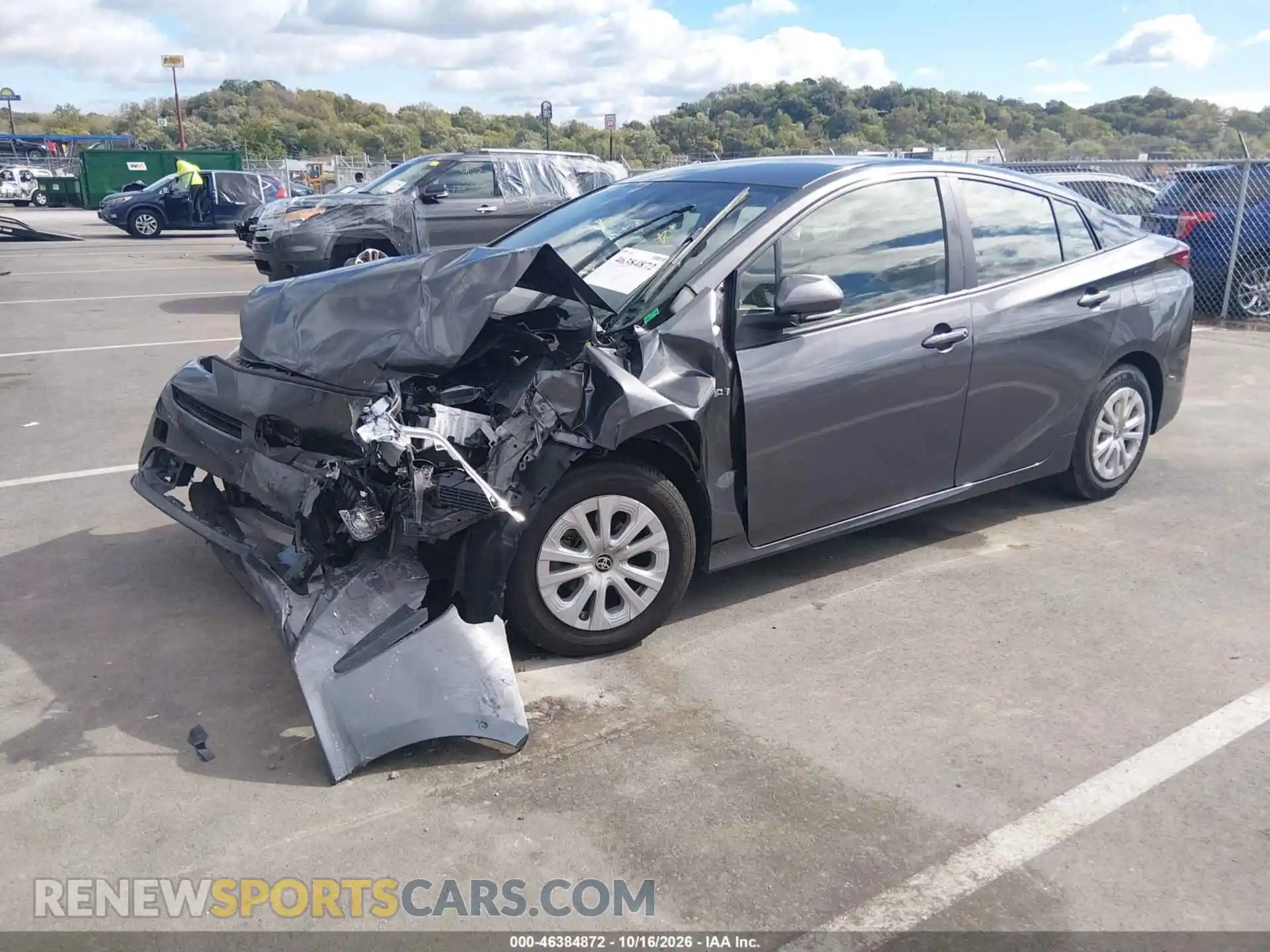 2 Photograph of a damaged car JTDKAMFU1M3148752 TOYOTA PRIUS 2021