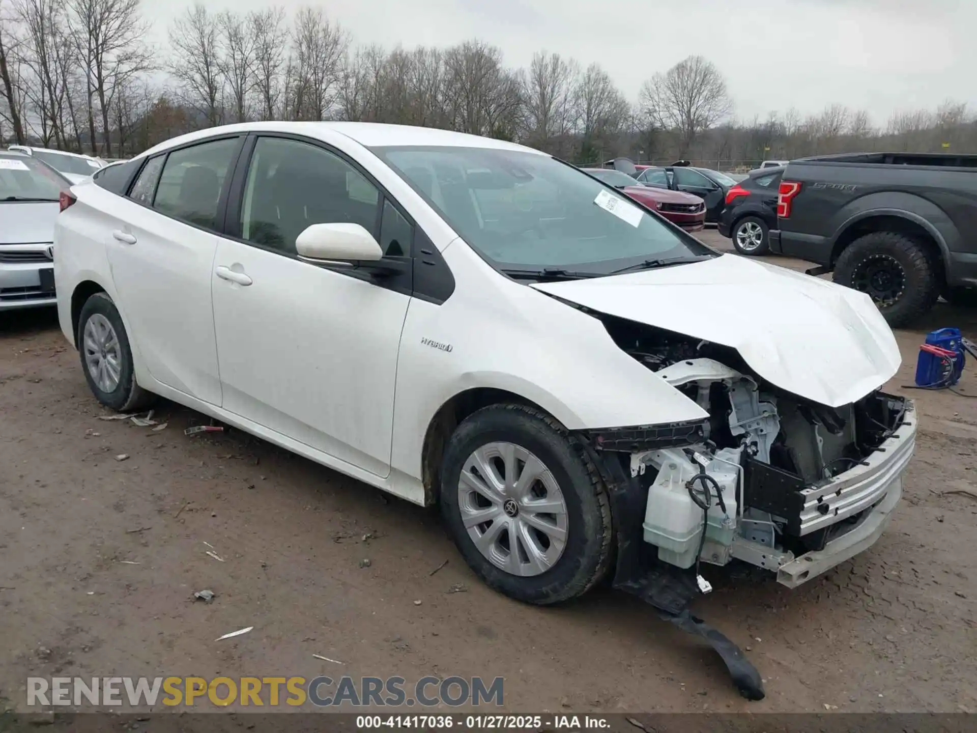 1 Photograph of a damaged car JTDKAMFU1M3149867 TOYOTA PRIUS 2021