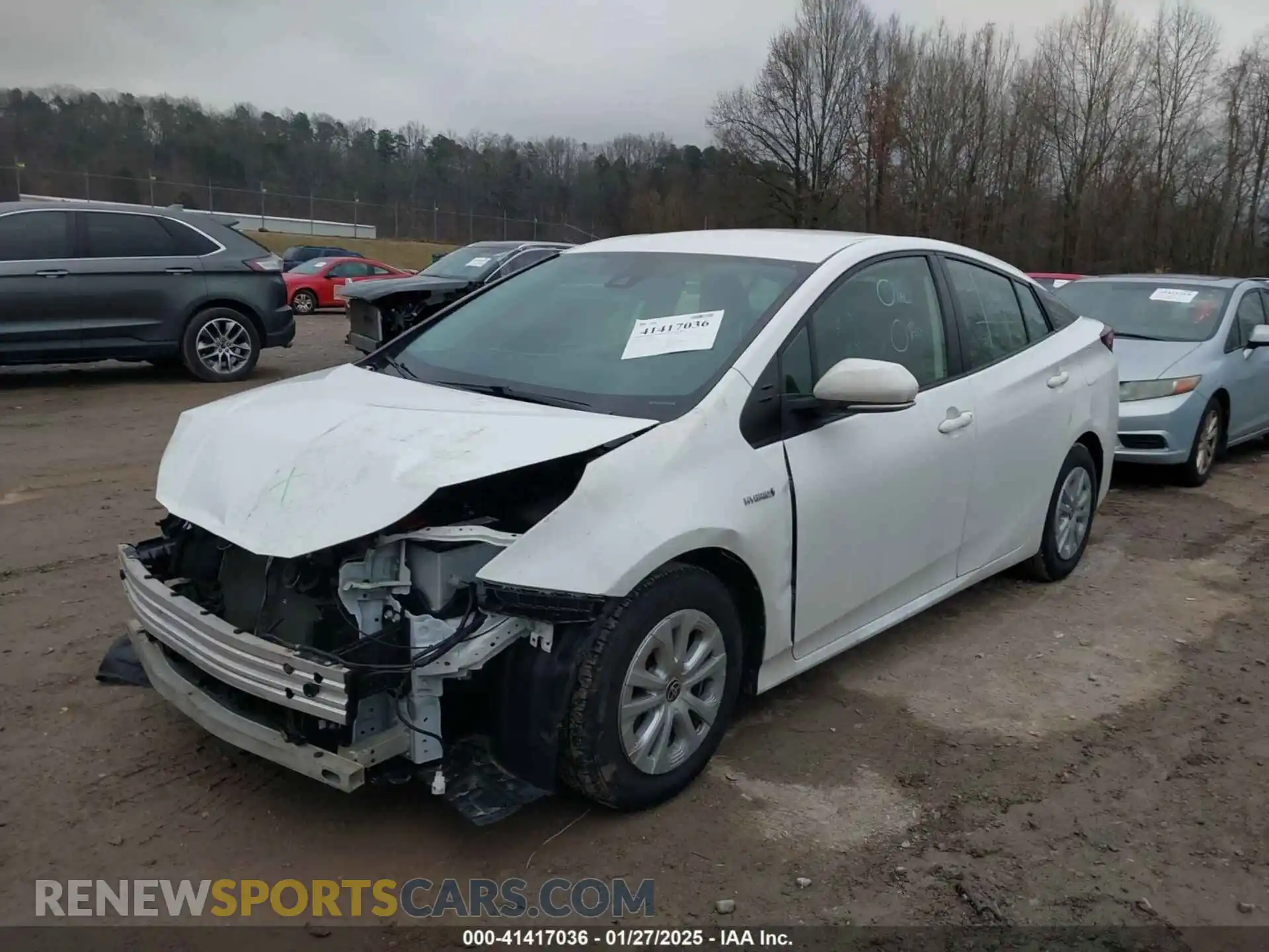 2 Photograph of a damaged car JTDKAMFU1M3149867 TOYOTA PRIUS 2021