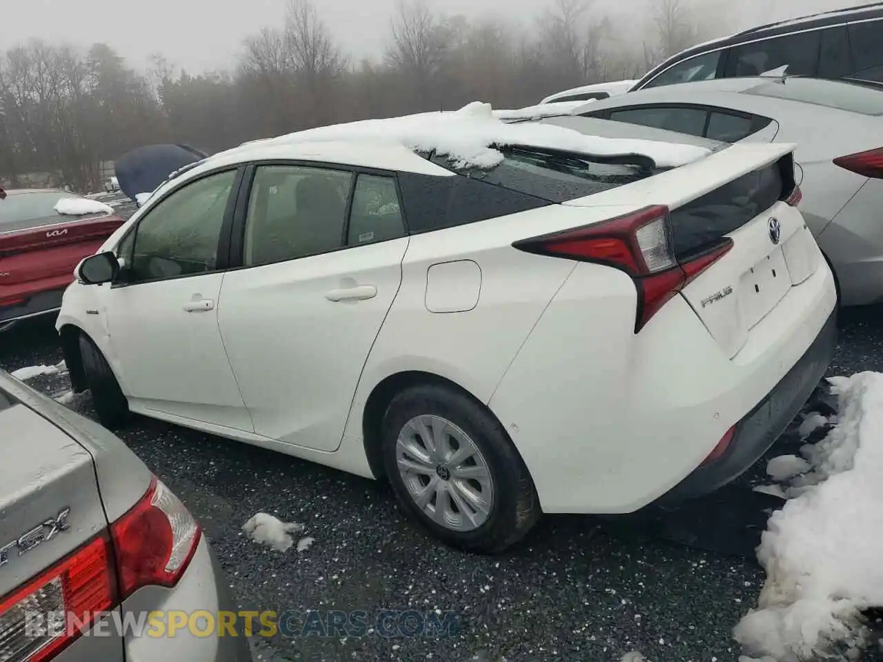 2 Photograph of a damaged car JTDKAMFU1M3151540 TOYOTA PRIUS 2021