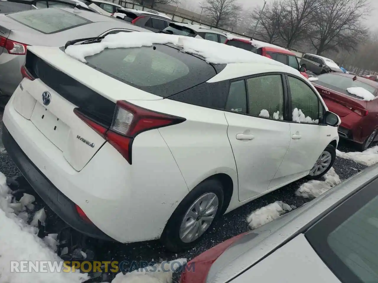 3 Photograph of a damaged car JTDKAMFU1M3151540 TOYOTA PRIUS 2021