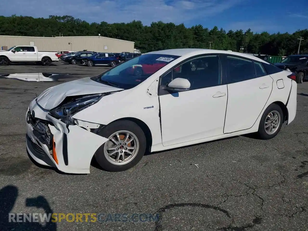 1 Photograph of a damaged car JTDKAMFU2M3140384 TOYOTA PRIUS 2021