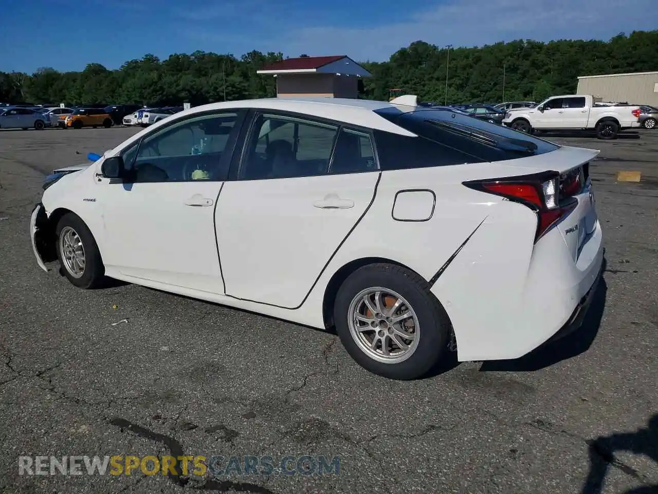 2 Photograph of a damaged car JTDKAMFU2M3140384 TOYOTA PRIUS 2021
