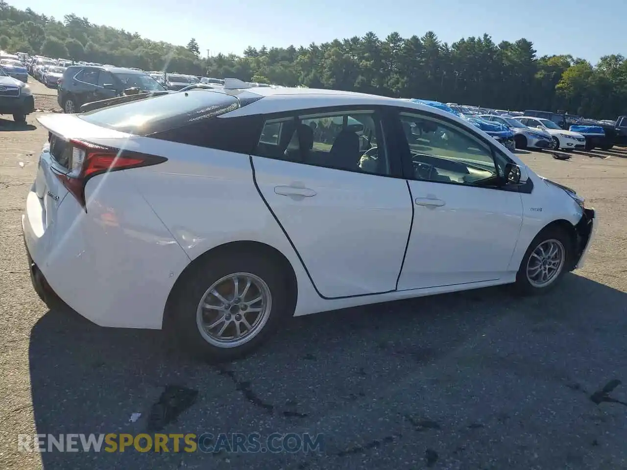 3 Photograph of a damaged car JTDKAMFU2M3140384 TOYOTA PRIUS 2021