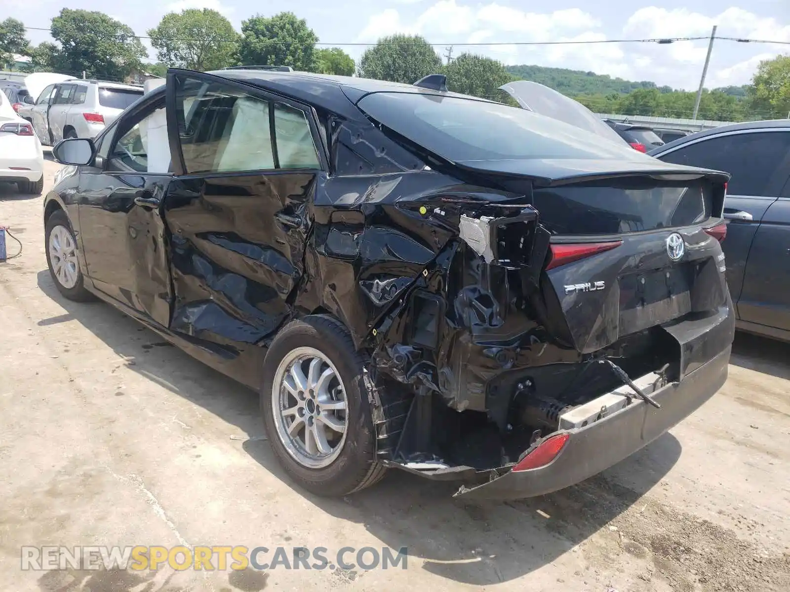 3 Photograph of a damaged car JTDKAMFU2M3140742 TOYOTA PRIUS 2021