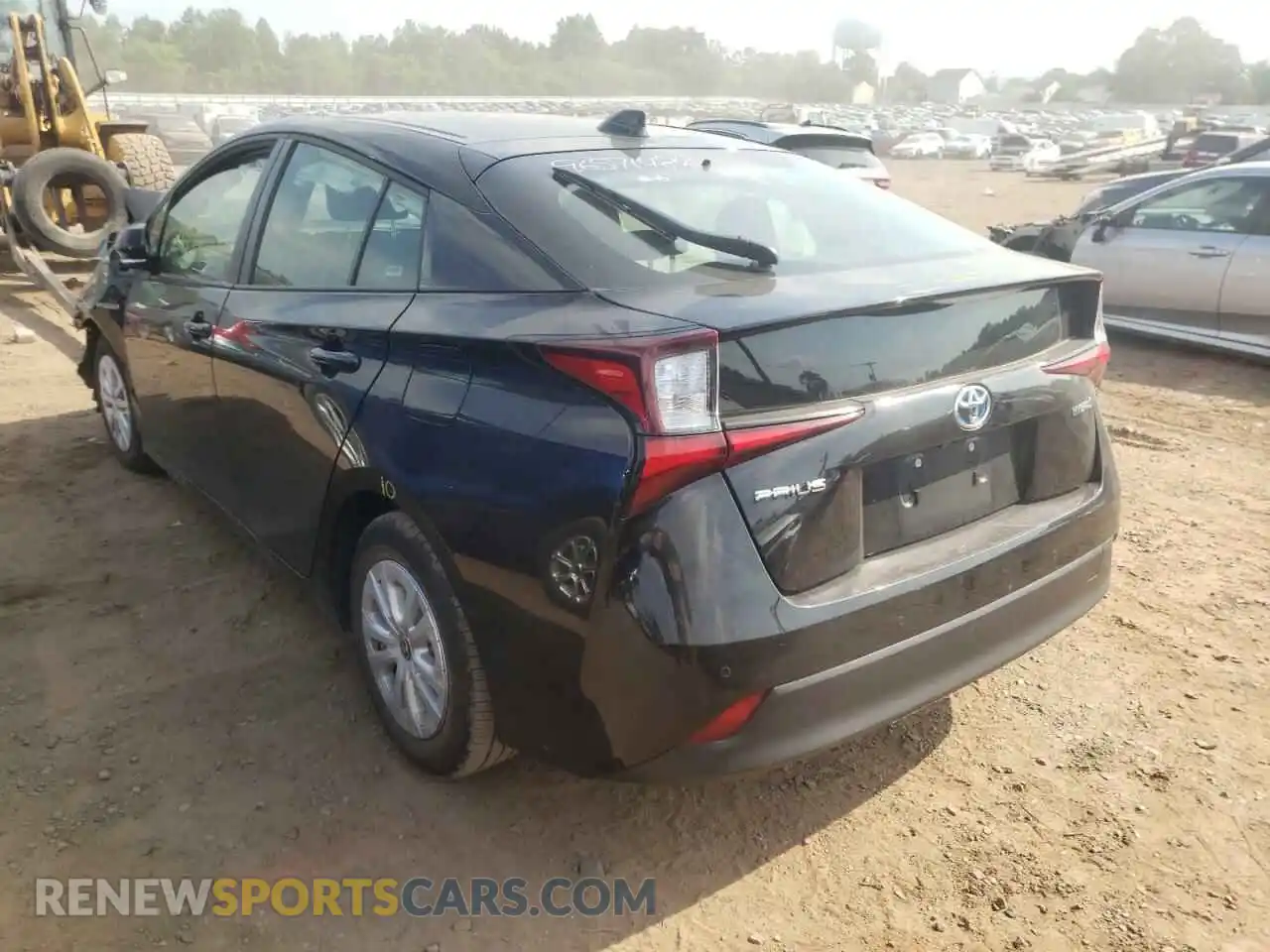 3 Photograph of a damaged car JTDKAMFU2M3144418 TOYOTA PRIUS 2021
