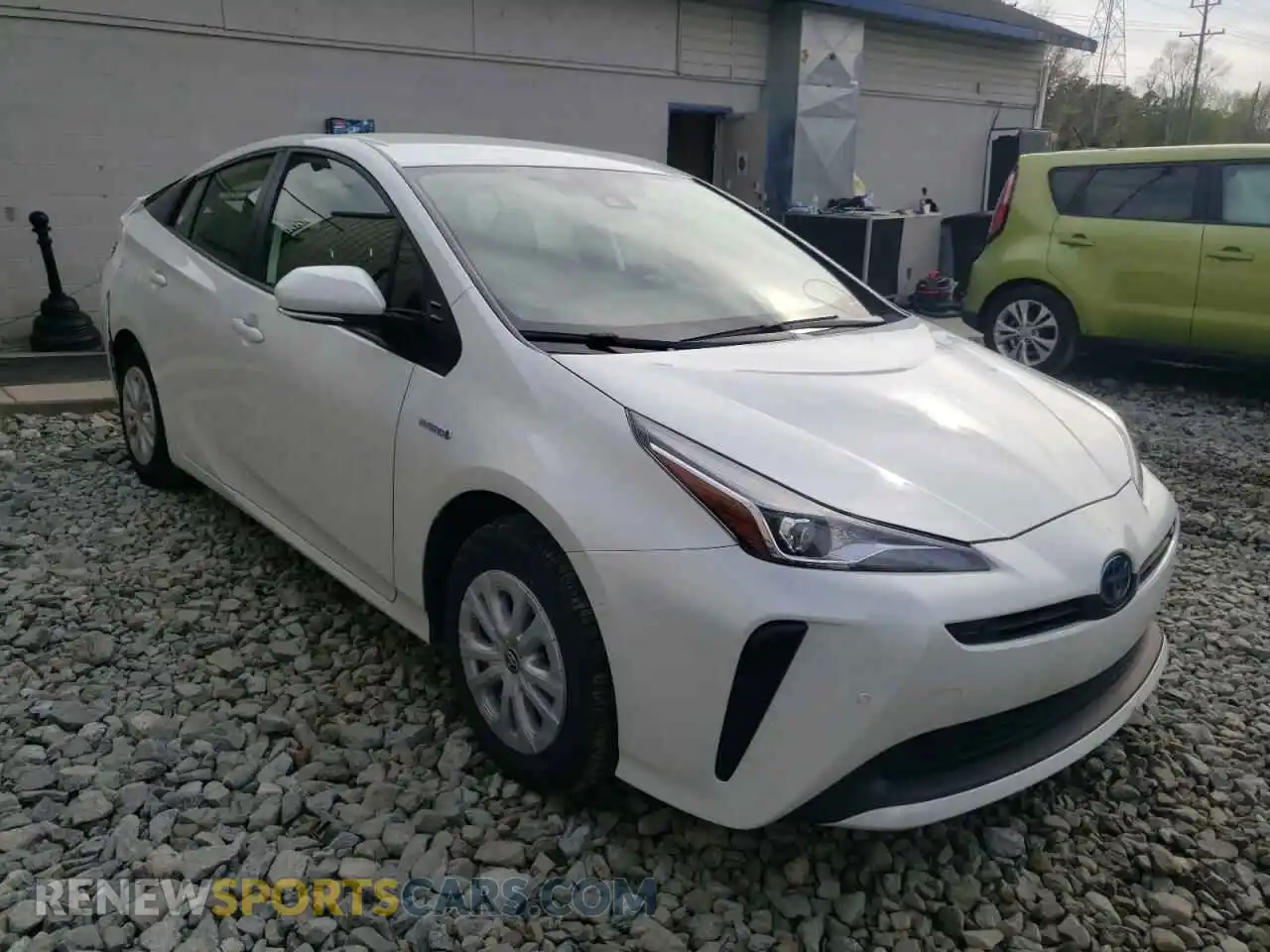1 Photograph of a damaged car JTDKAMFU2M3146881 TOYOTA PRIUS 2021