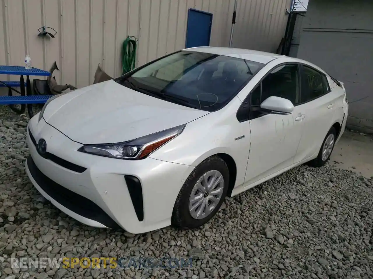 2 Photograph of a damaged car JTDKAMFU2M3146881 TOYOTA PRIUS 2021