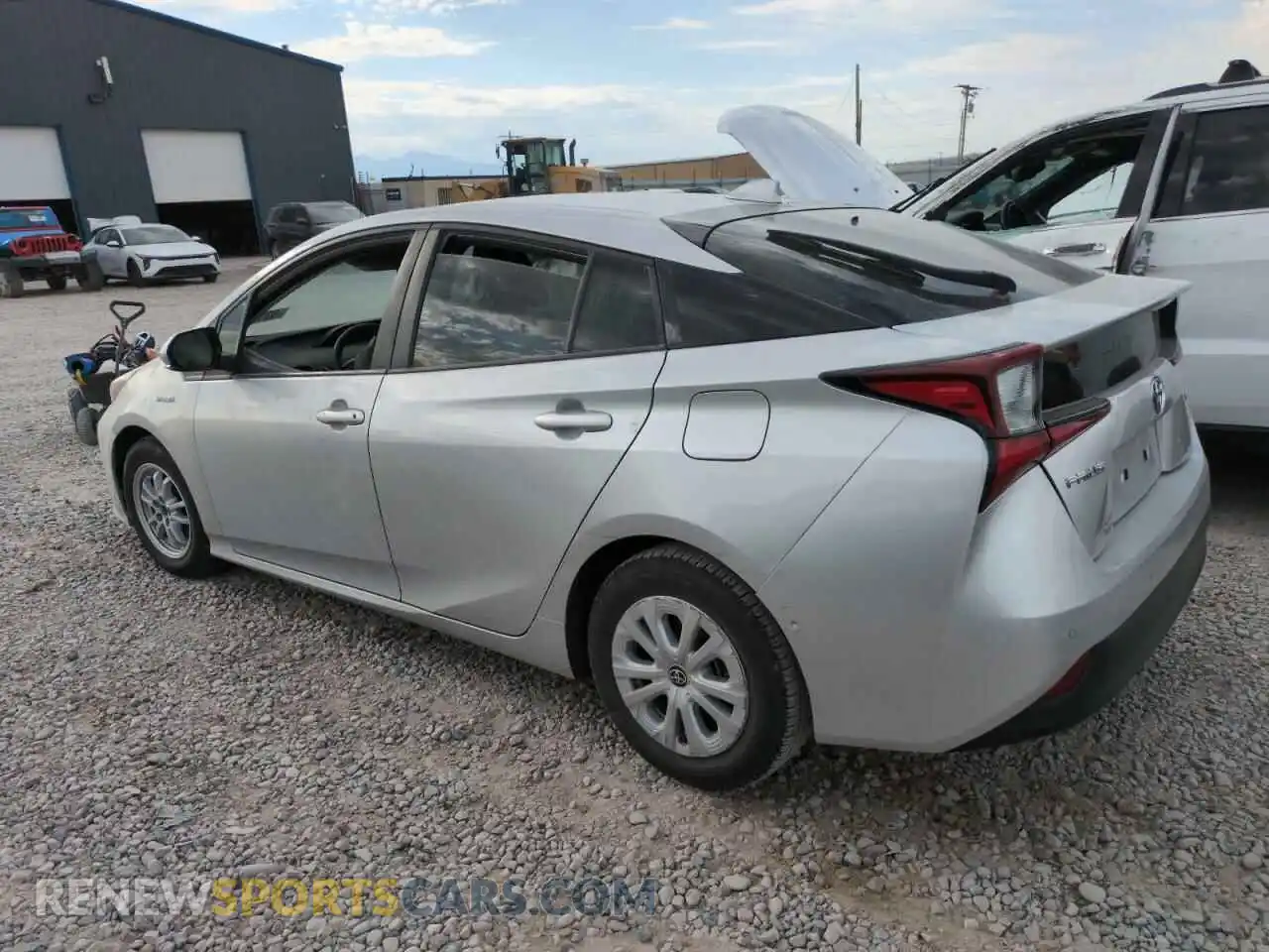 2 Photograph of a damaged car JTDKAMFU2M3147030 TOYOTA PRIUS 2021