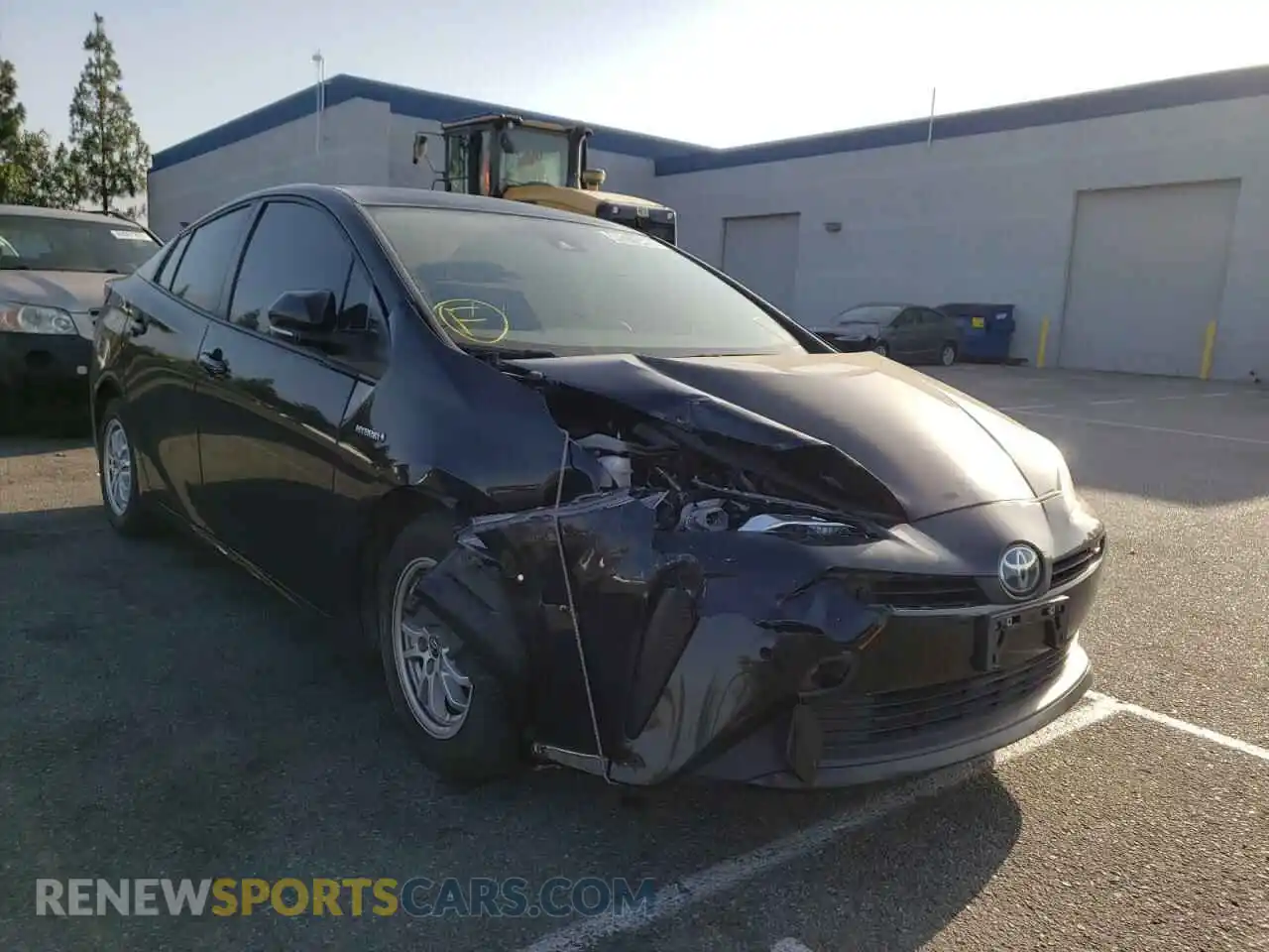 1 Photograph of a damaged car JTDKAMFU2M3148050 TOYOTA PRIUS 2021