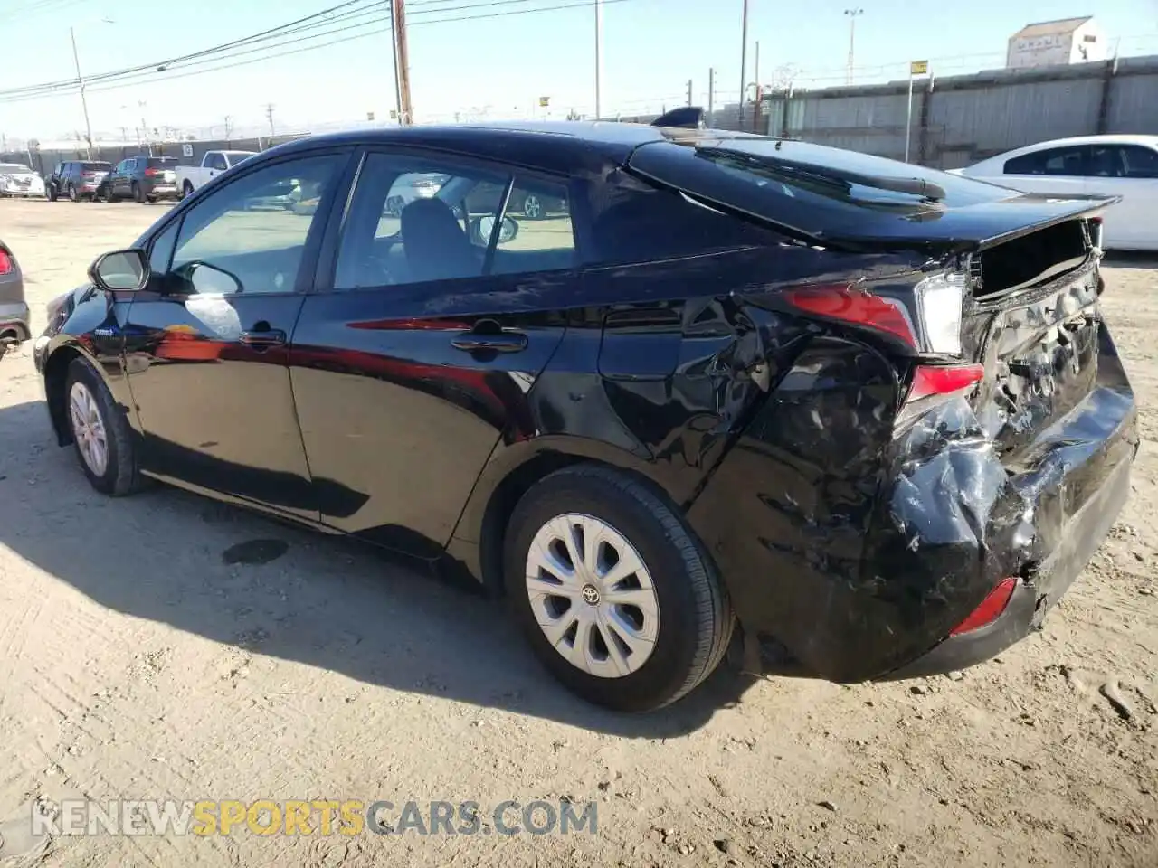 2 Photograph of a damaged car JTDKAMFU2M3148999 TOYOTA PRIUS 2021