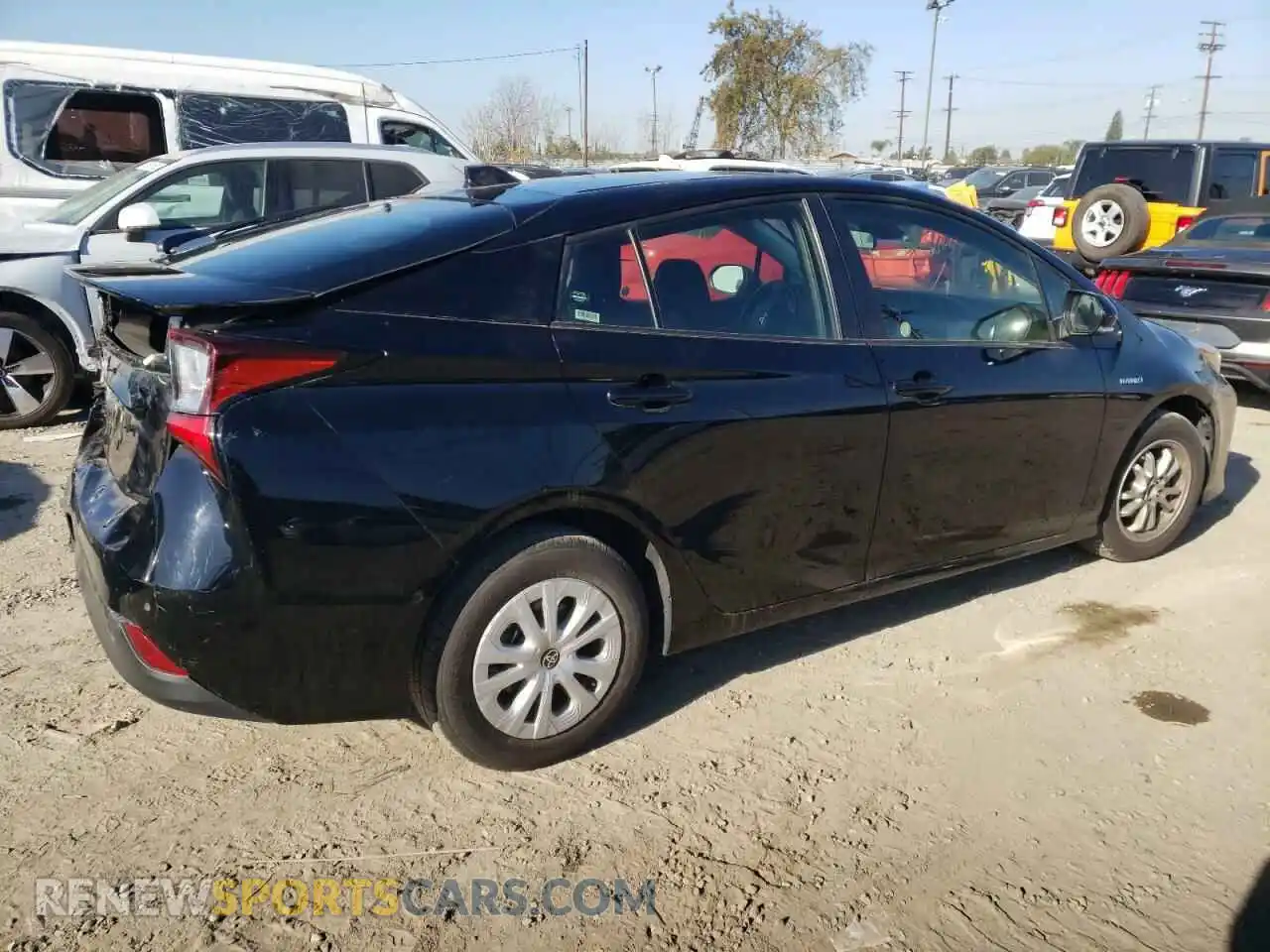 3 Photograph of a damaged car JTDKAMFU2M3148999 TOYOTA PRIUS 2021