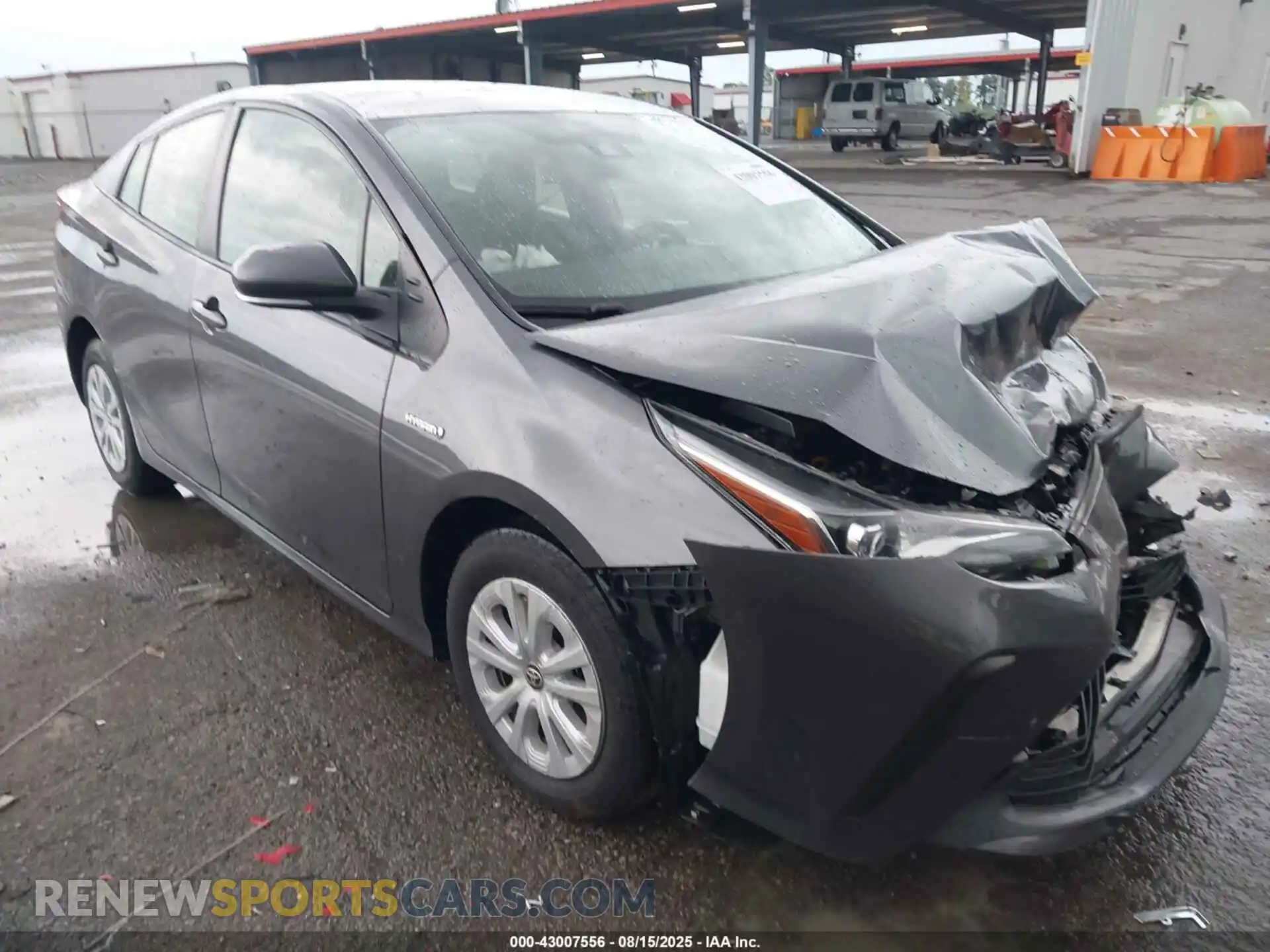 1 Photograph of a damaged car JTDKAMFU2M3149294 TOYOTA PRIUS 2021