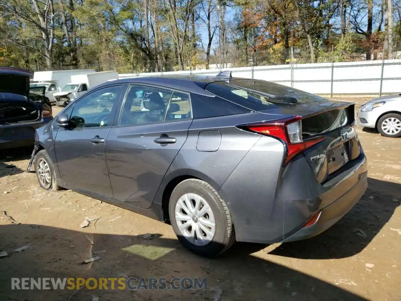 2 Photograph of a damaged car JTDKAMFU2M3149991 TOYOTA PRIUS 2021