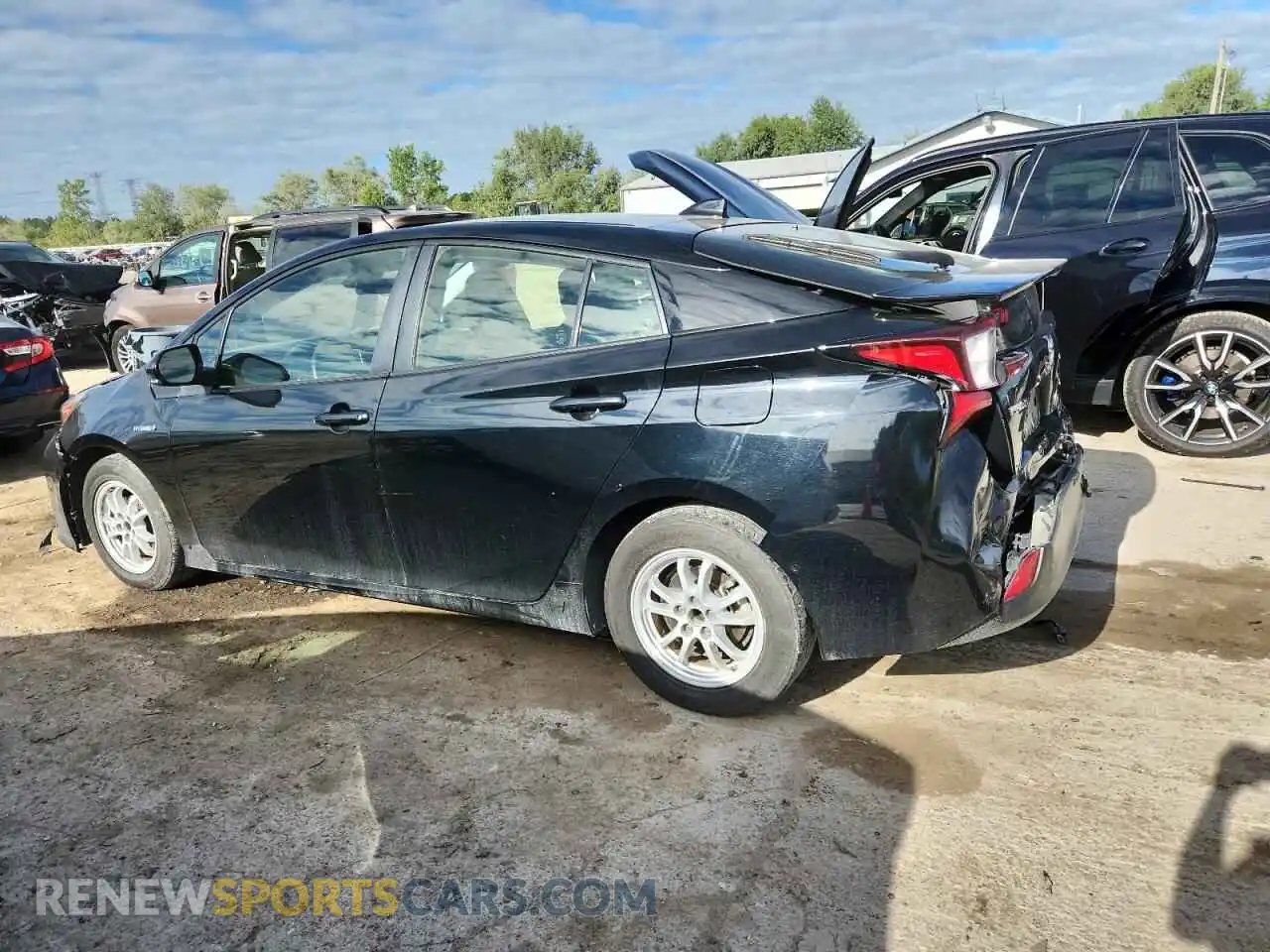 2 Photograph of a damaged car JTDKAMFU2M3150221 TOYOTA PRIUS 2021