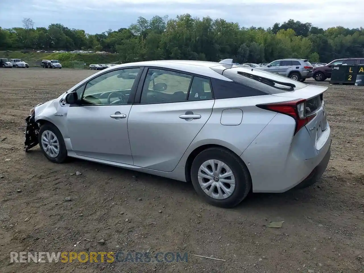 2 Photograph of a damaged car JTDKAMFU2M3152289 TOYOTA PRIUS 2021
