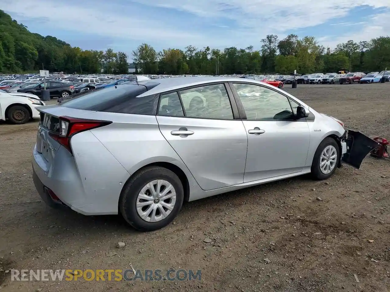 3 Photograph of a damaged car JTDKAMFU2M3152289 TOYOTA PRIUS 2021