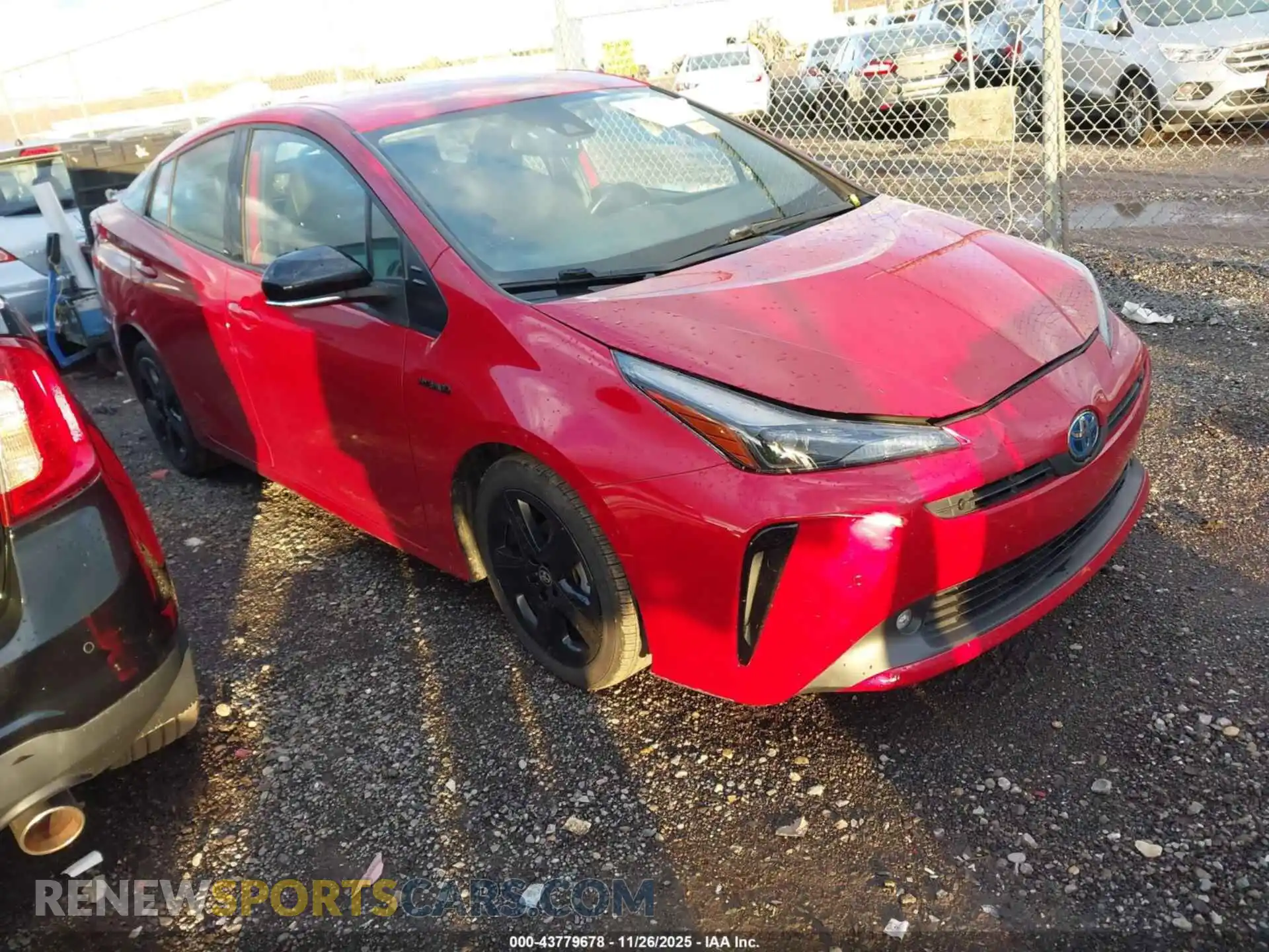 1 Photograph of a damaged car JTDKAMFU3M3130320 TOYOTA PRIUS 2021