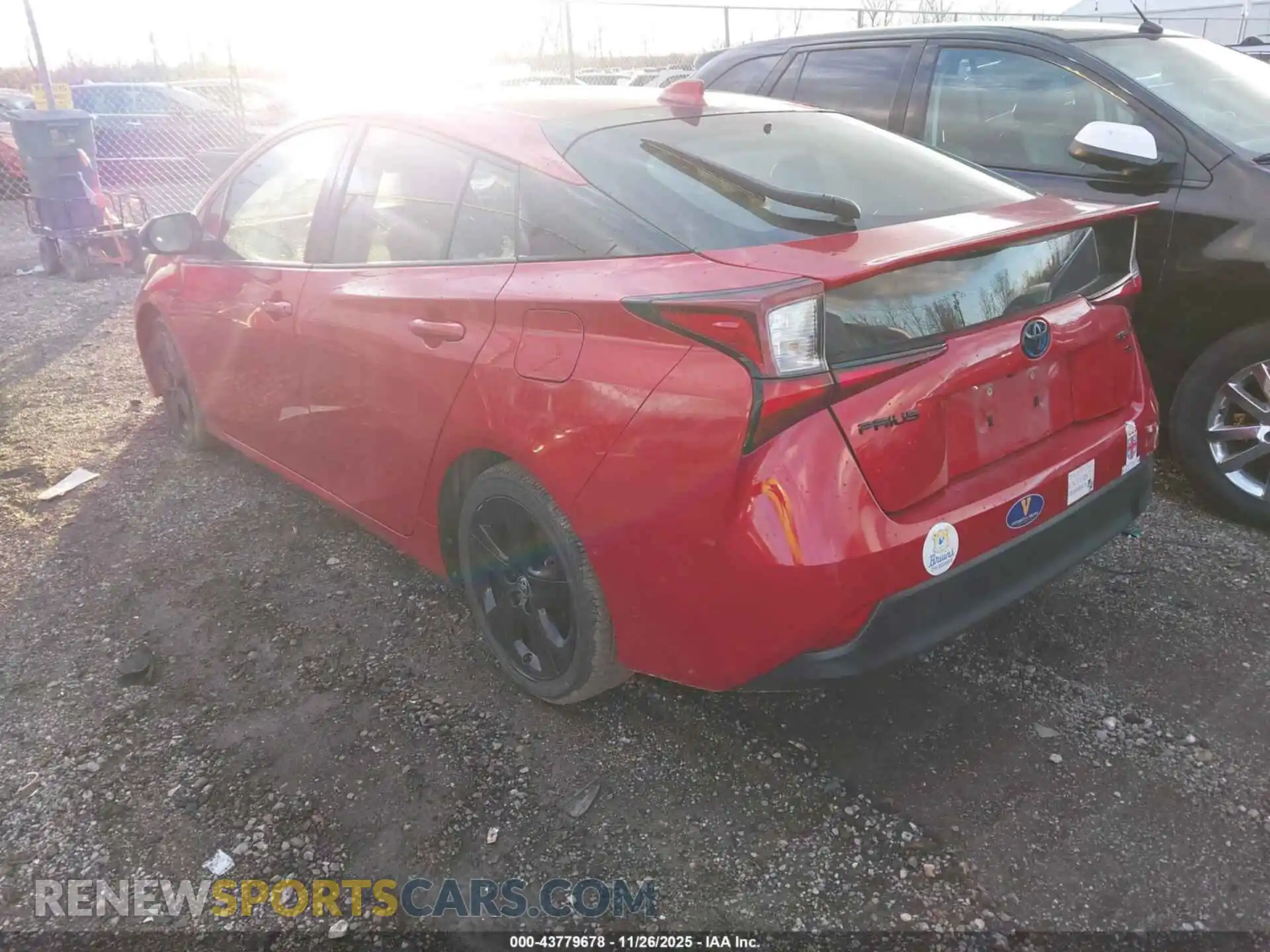 3 Photograph of a damaged car JTDKAMFU3M3130320 TOYOTA PRIUS 2021