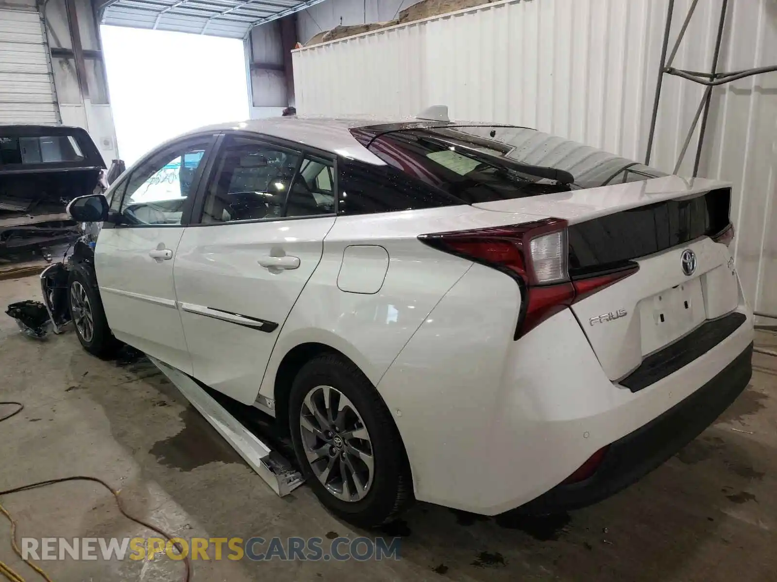 3 Photograph of a damaged car JTDKAMFU3M3132424 TOYOTA PRIUS 2021