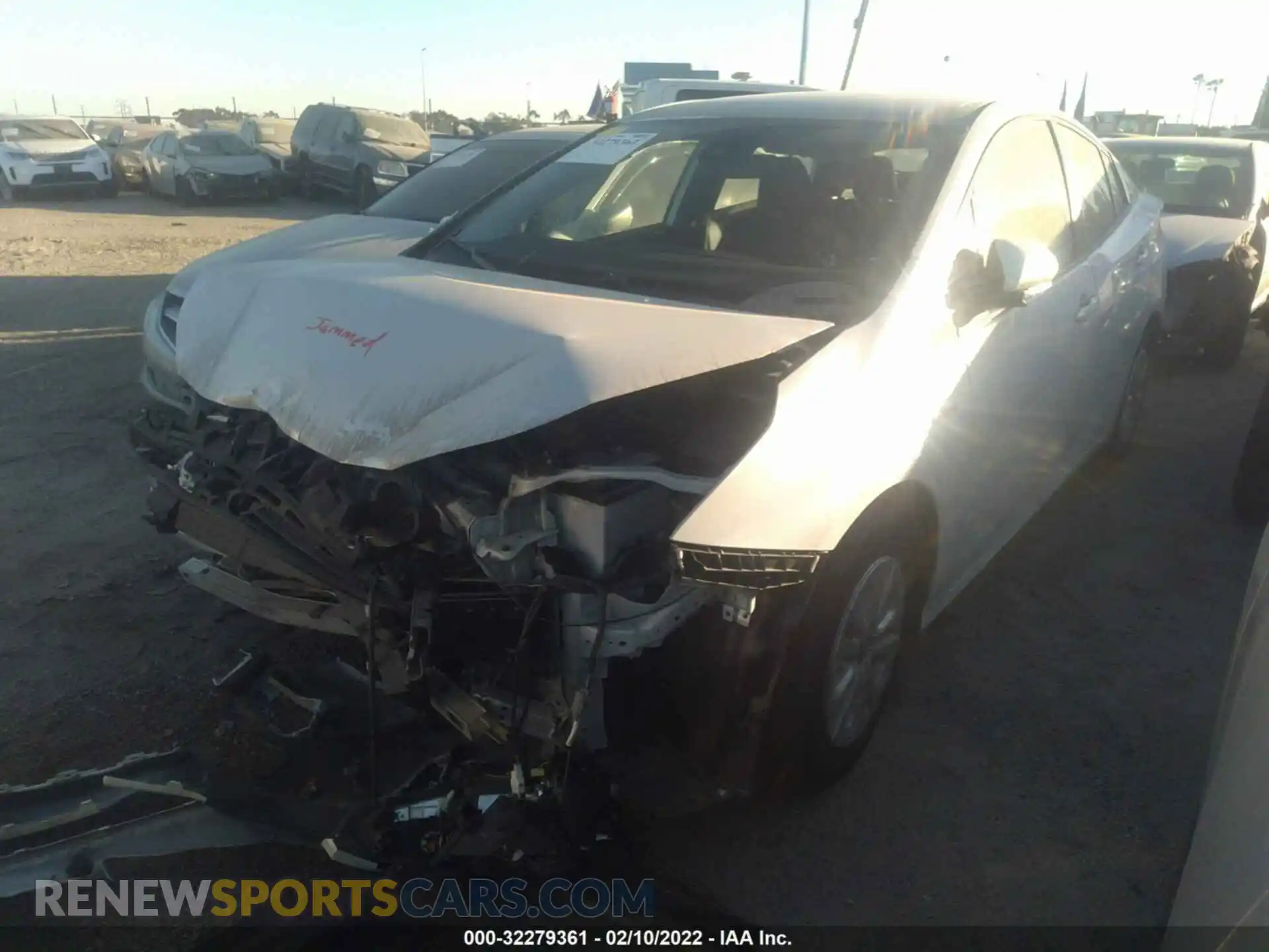 2 Photograph of a damaged car JTDKAMFU3M3136084 TOYOTA PRIUS 2021