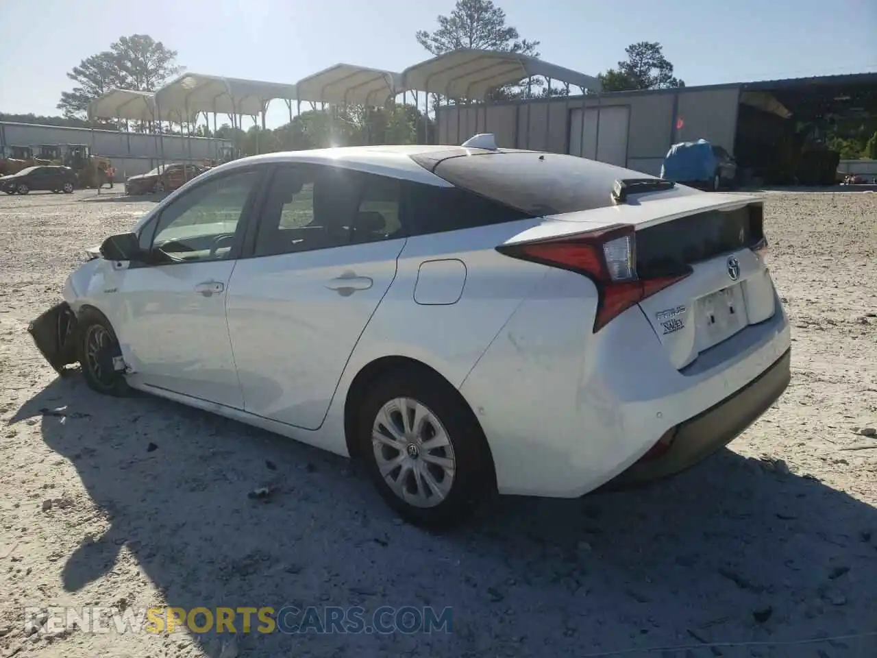 3 Photograph of a damaged car JTDKAMFU3M3138501 TOYOTA PRIUS 2021