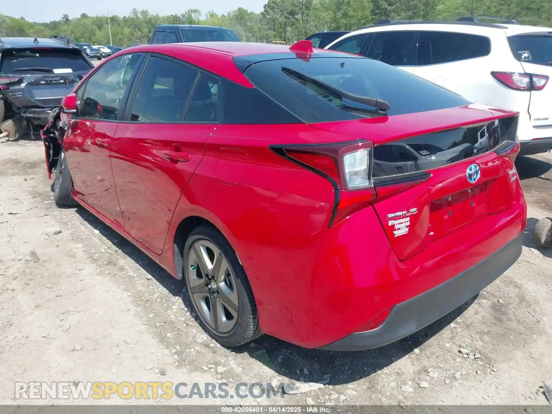 3 Photograph of a damaged car JTDKAMFU3M3138708 TOYOTA PRIUS 2021