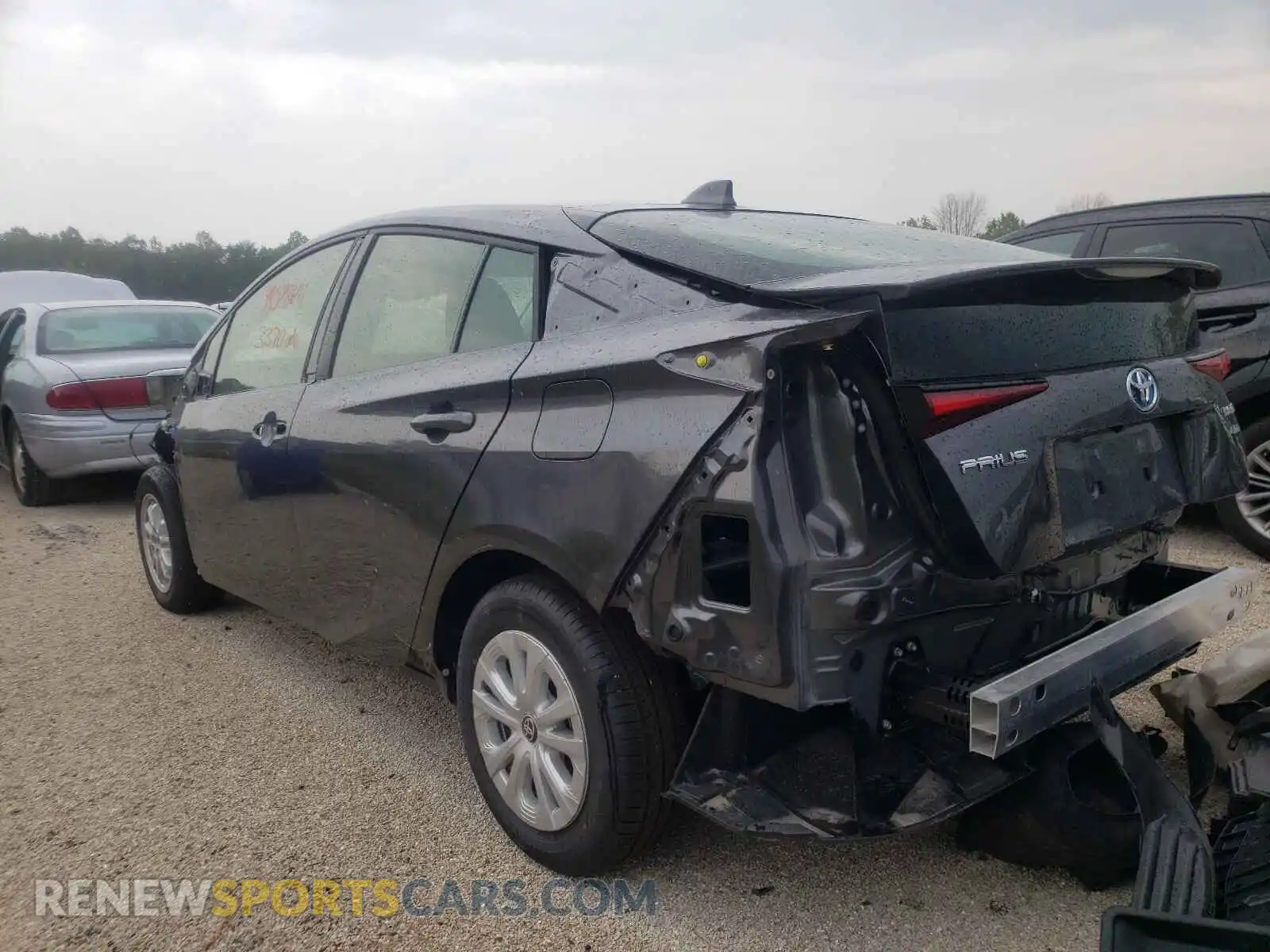 3 Photograph of a damaged car JTDKAMFU3M3140331 TOYOTA PRIUS 2021