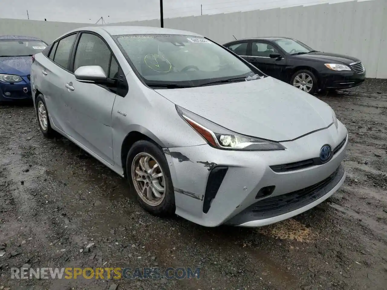 1 Photograph of a damaged car JTDKAMFU3M3141060 TOYOTA PRIUS 2021