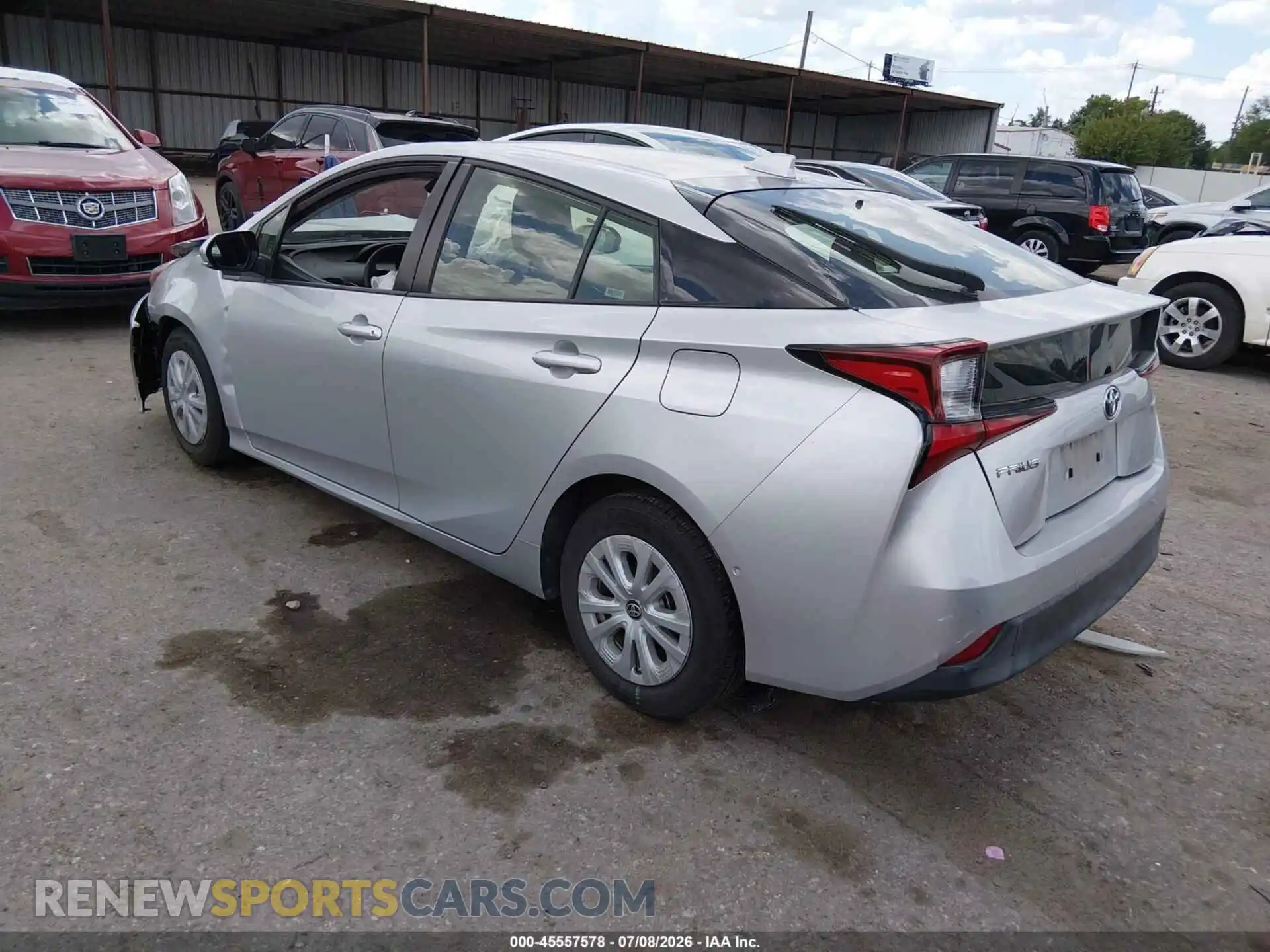3 Photograph of a damaged car JTDKAMFU3M3142788 TOYOTA PRIUS 2021