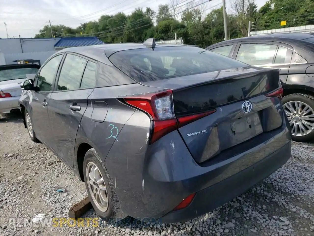 3 Photograph of a damaged car JTDKAMFU3M3143620 TOYOTA PRIUS 2021