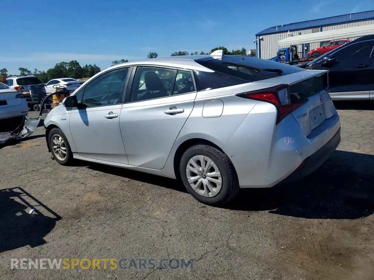 2 Photograph of a damaged car JTDKAMFU3M3145285 TOYOTA PRIUS 2021