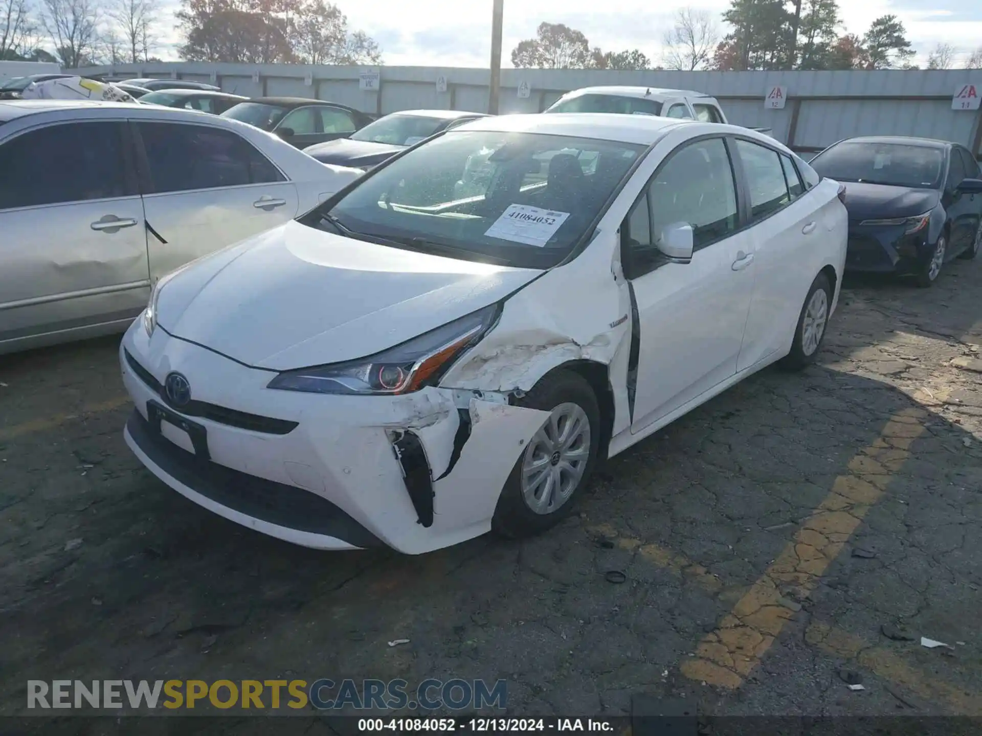 2 Photograph of a damaged car JTDKAMFU3M3146369 TOYOTA PRIUS 2021