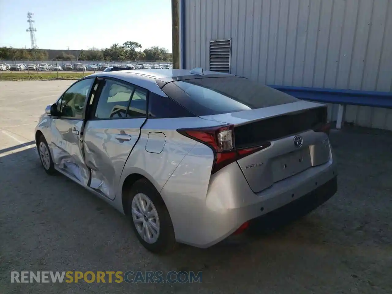 3 Photograph of a damaged car JTDKAMFU3M3146761 TOYOTA PRIUS 2021