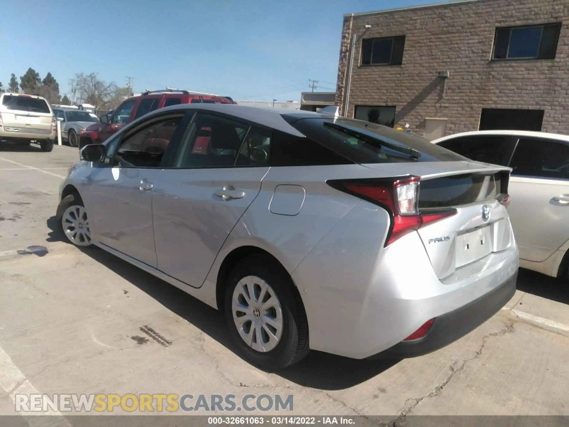 3 Photograph of a damaged car JTDKAMFU3M3150700 TOYOTA PRIUS 2021