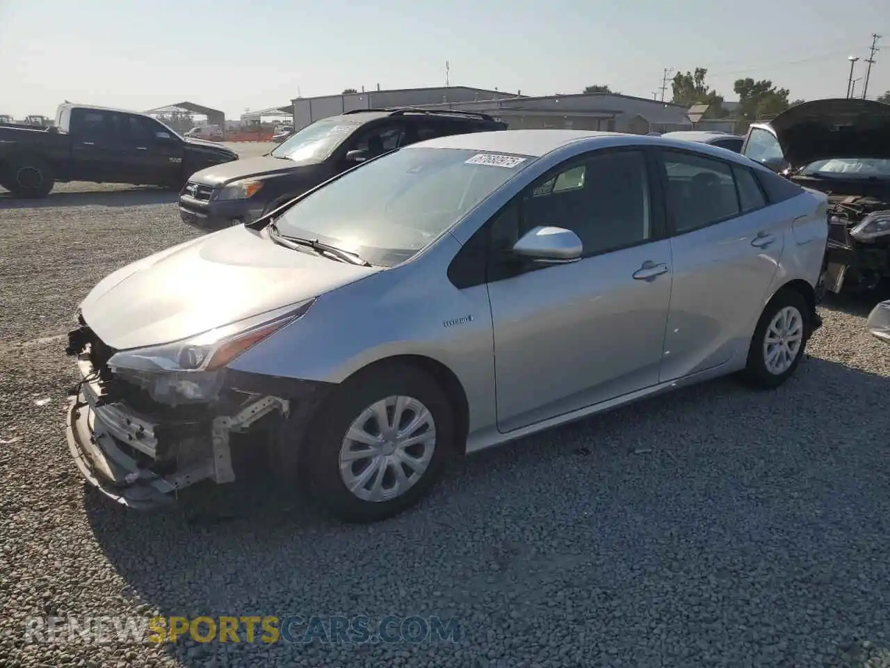 1 Photograph of a damaged car JTDKAMFU3M3150907 TOYOTA PRIUS 2021