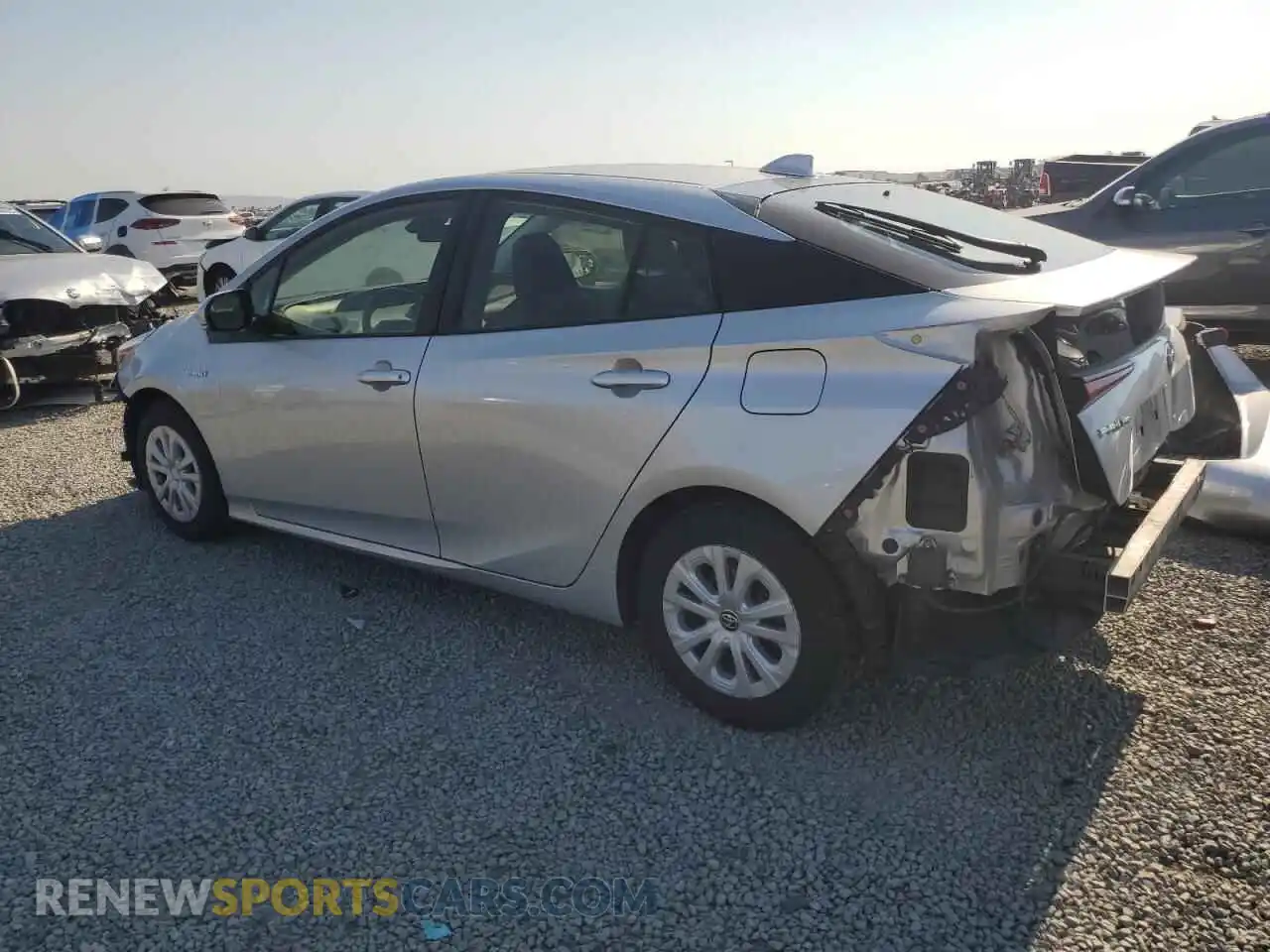 2 Photograph of a damaged car JTDKAMFU3M3150907 TOYOTA PRIUS 2021