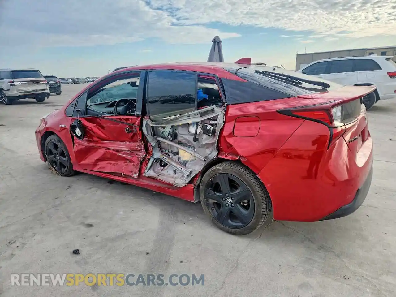 2 Photograph of a damaged car JTDKAMFU4M3126843 TOYOTA PRIUS 2021