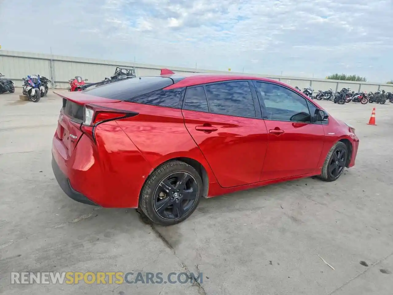3 Photograph of a damaged car JTDKAMFU4M3126843 TOYOTA PRIUS 2021