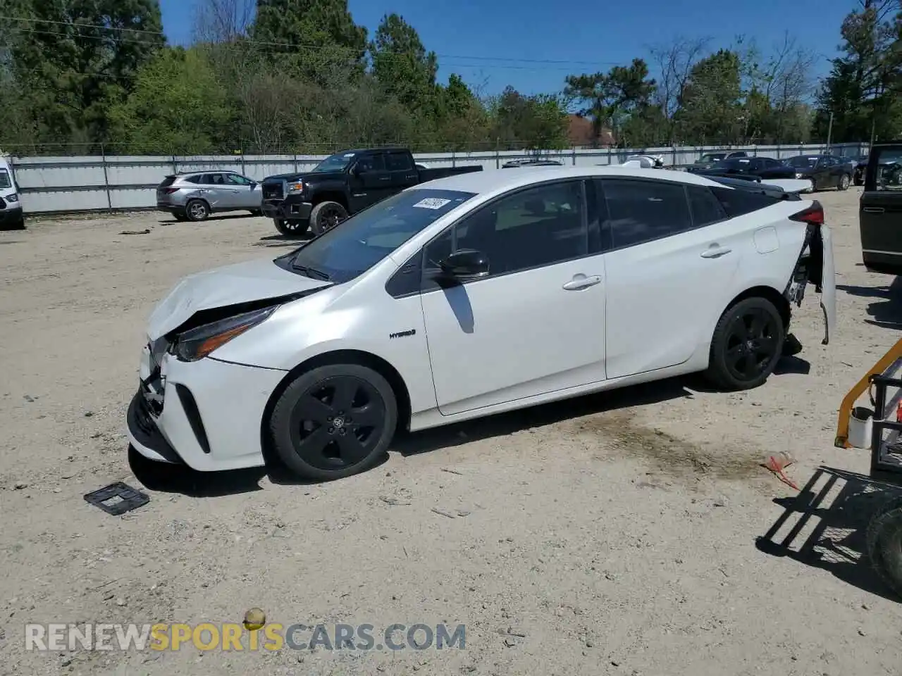 1 Photograph of a damaged car JTDKAMFU4M3127359 TOYOTA PRIUS 2021