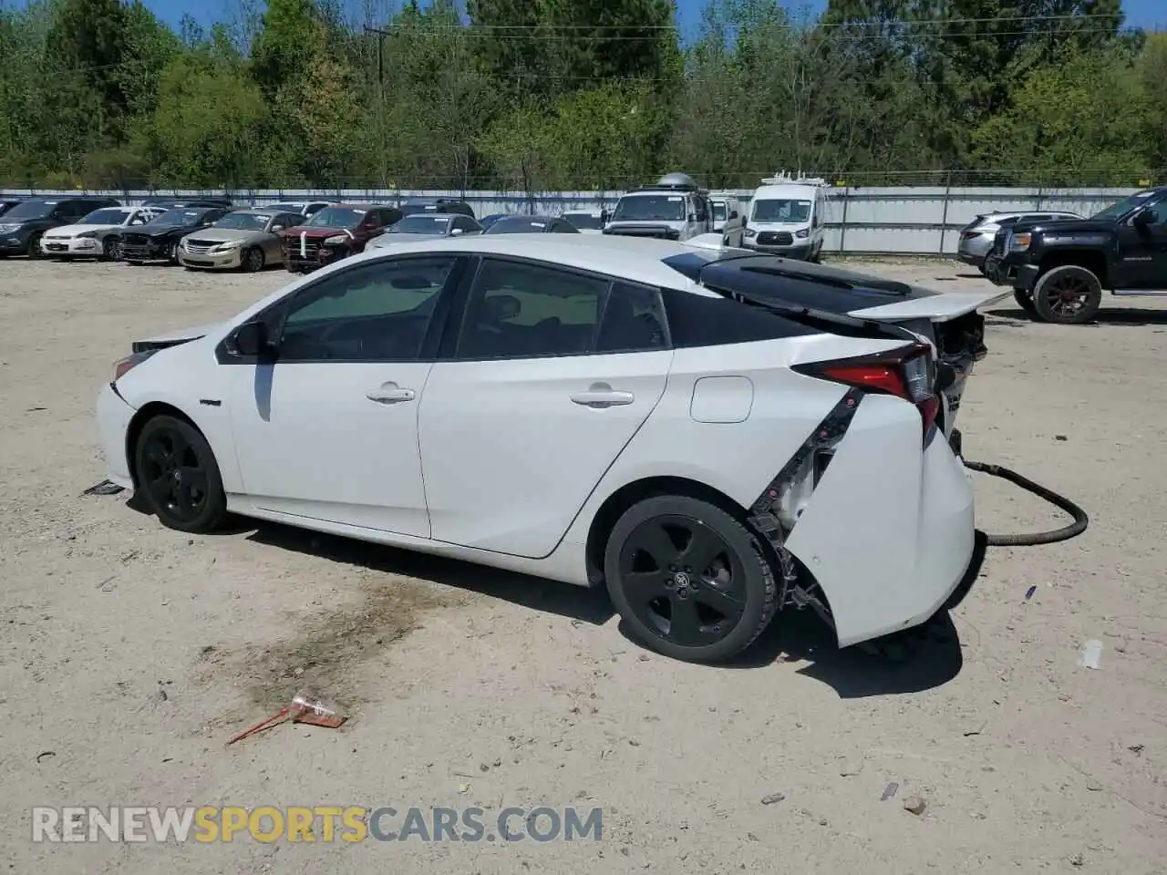 2 Photograph of a damaged car JTDKAMFU4M3127359 TOYOTA PRIUS 2021