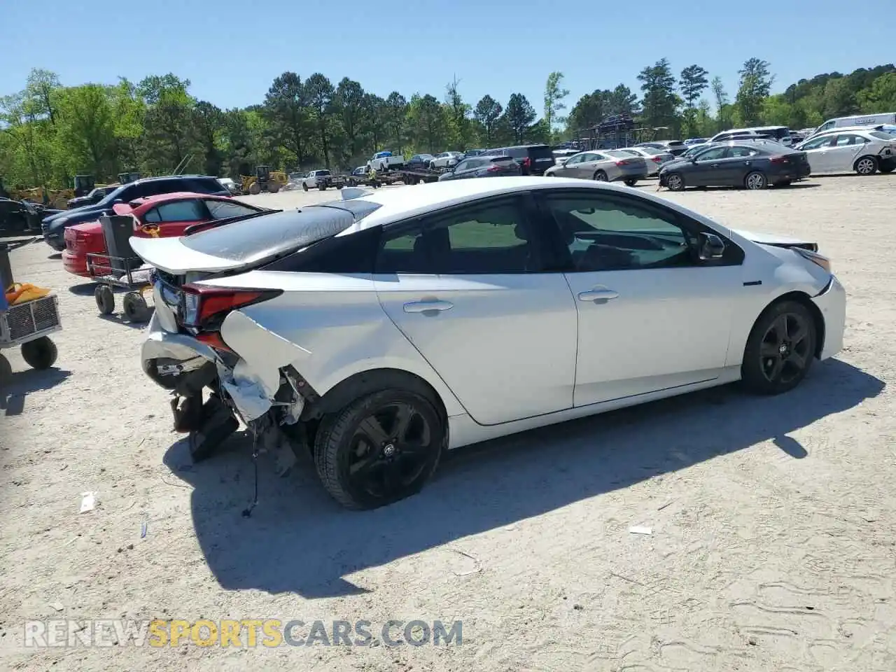 3 Photograph of a damaged car JTDKAMFU4M3127359 TOYOTA PRIUS 2021