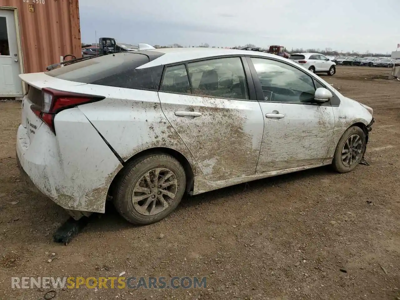 3 Photograph of a damaged car JTDKAMFU4M3136496 TOYOTA PRIUS 2021